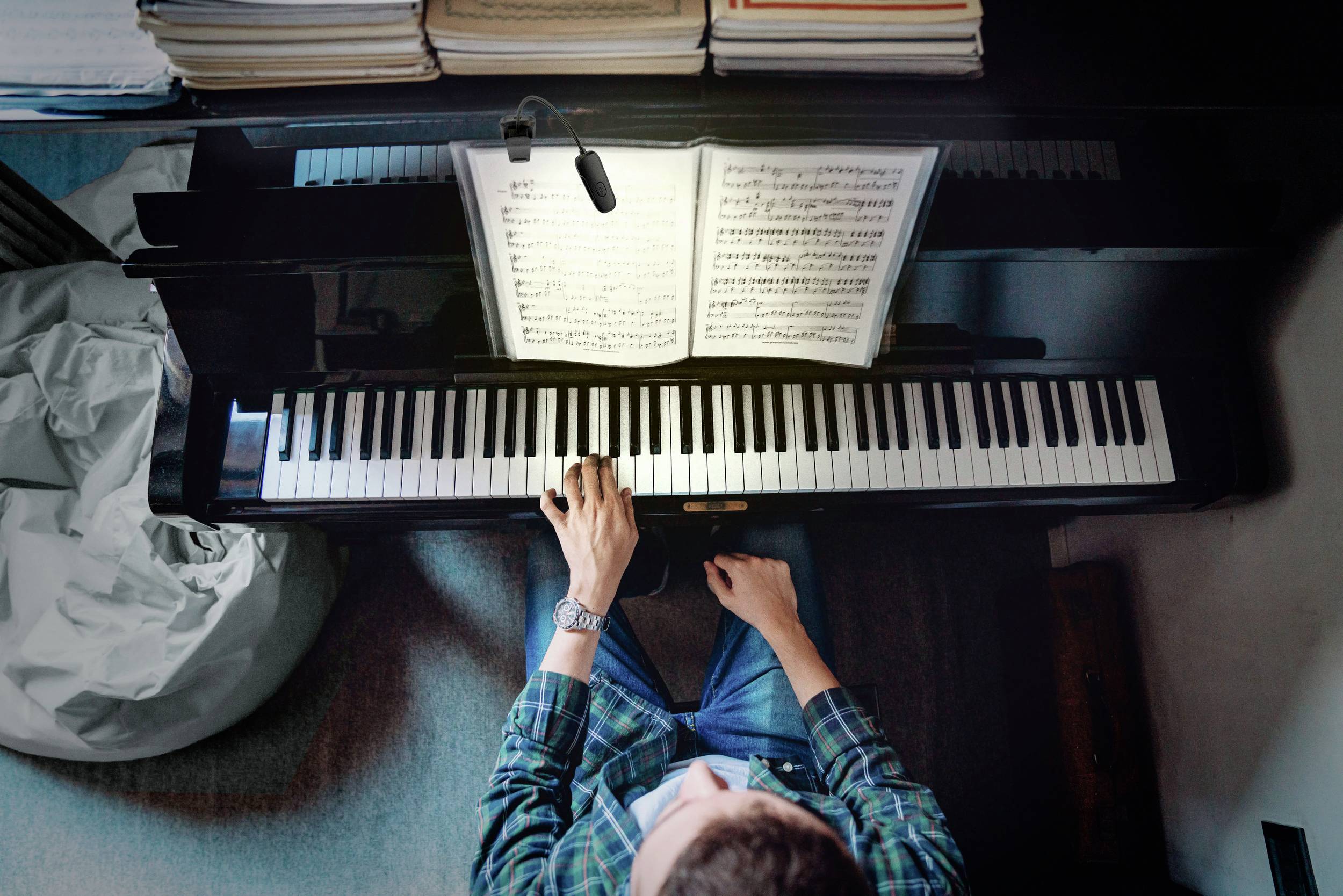 Ansmann 1600-0531 Clip-Light Mobile Kleinleuchte LED Schwarz