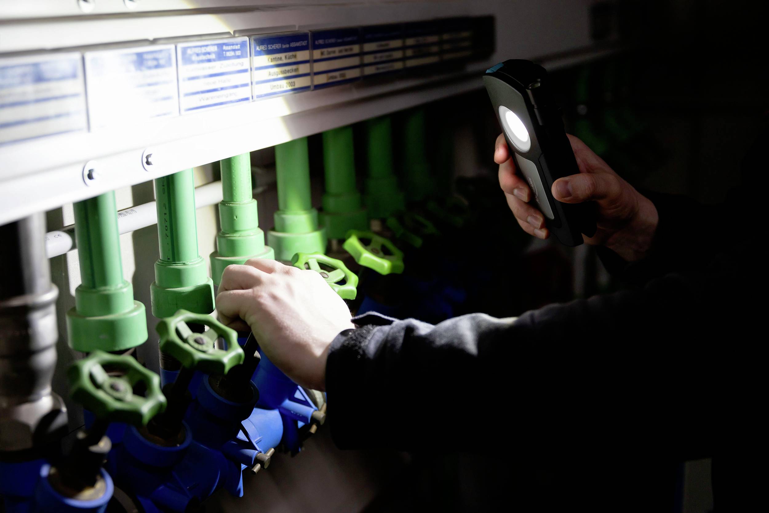 Ansmann 1600-0565 Worklight-WL1500R-Pocket-Flex LED Arbeitsleuchte akkubetrieben 1600lm