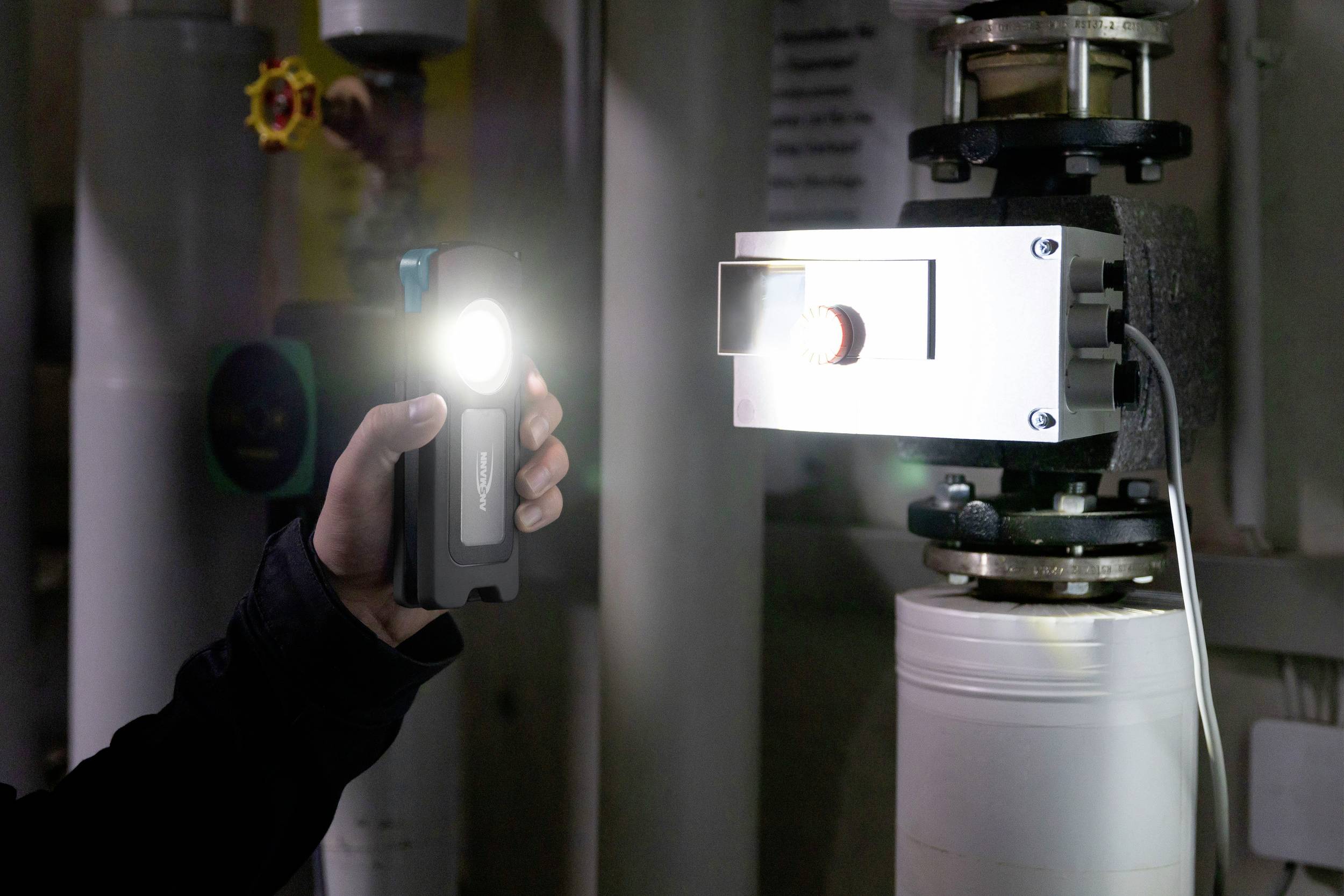 ANSMANN LED Akku-Arbeitsleuchte WL1500R Pocket Flex