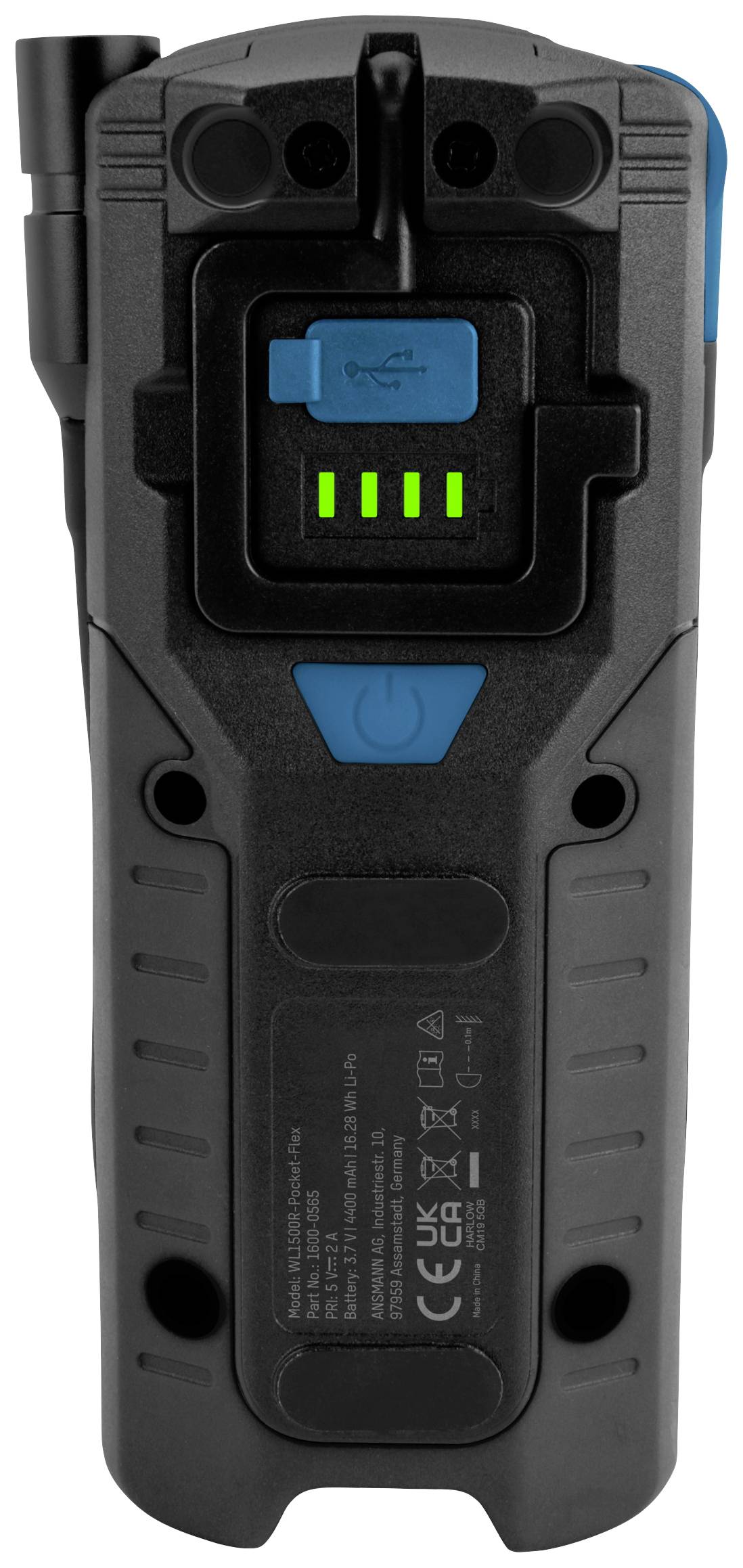 Ansmann 1600-0565 Worklight-WL1500R-Pocket-Flex LED Arbeitsleuchte akkubetrieben 1600 lm