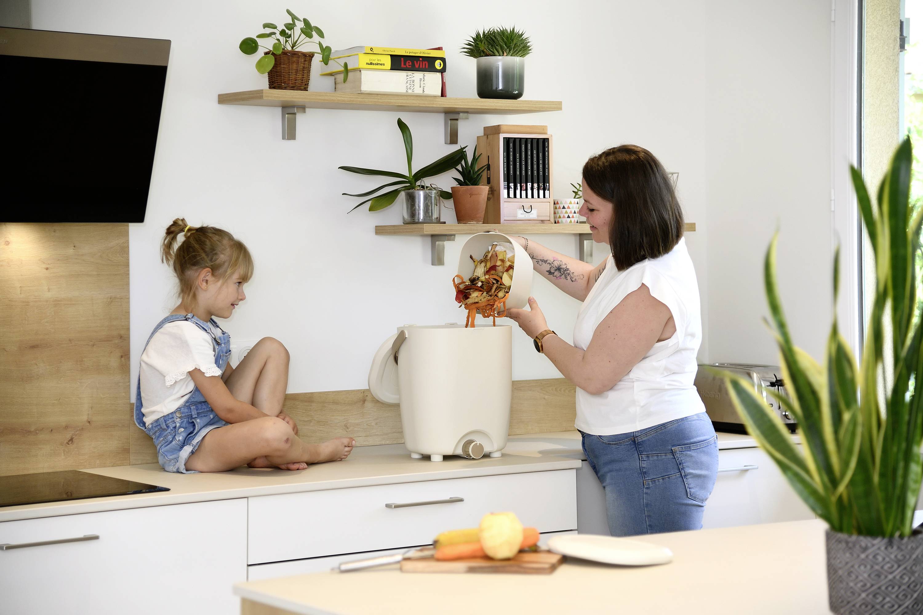 Hozelock Bokashi Pure Composter Duopack 100-100-500 Kompostmülleimer 14.5 l 2 St.