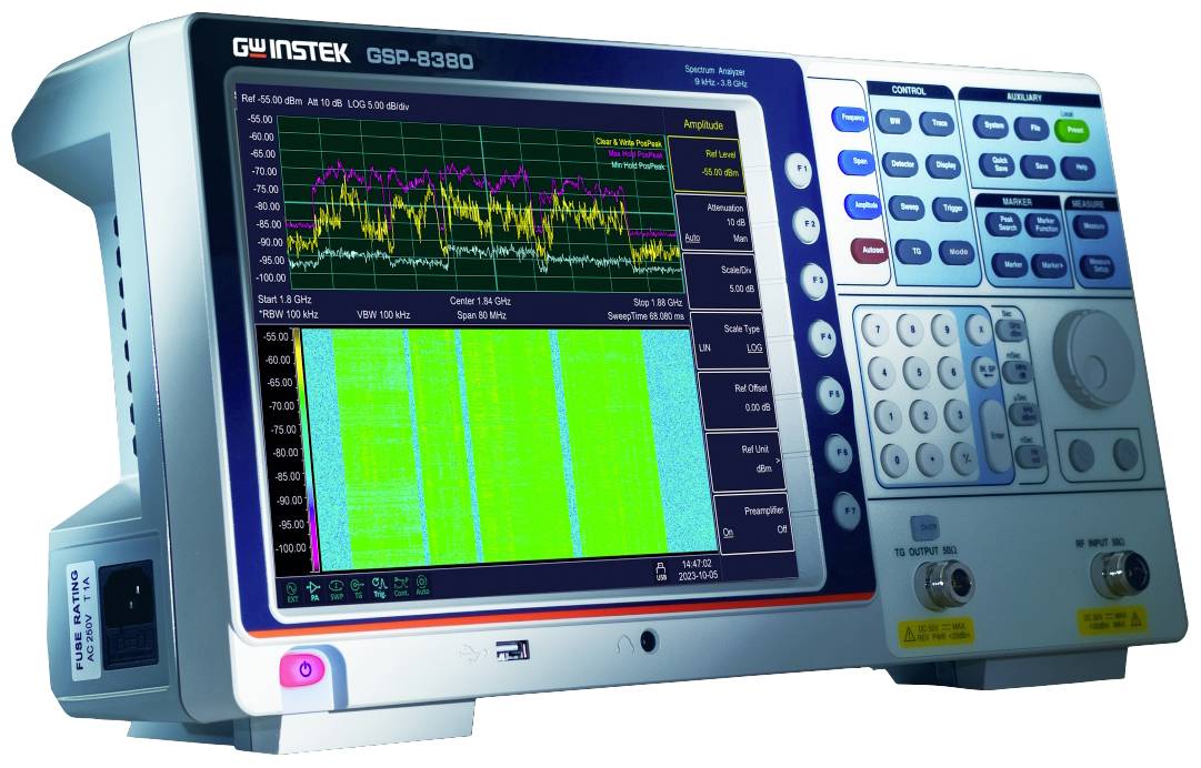 GW Instek GSP-8380TG Spektrum-Analysator 3.8GHz