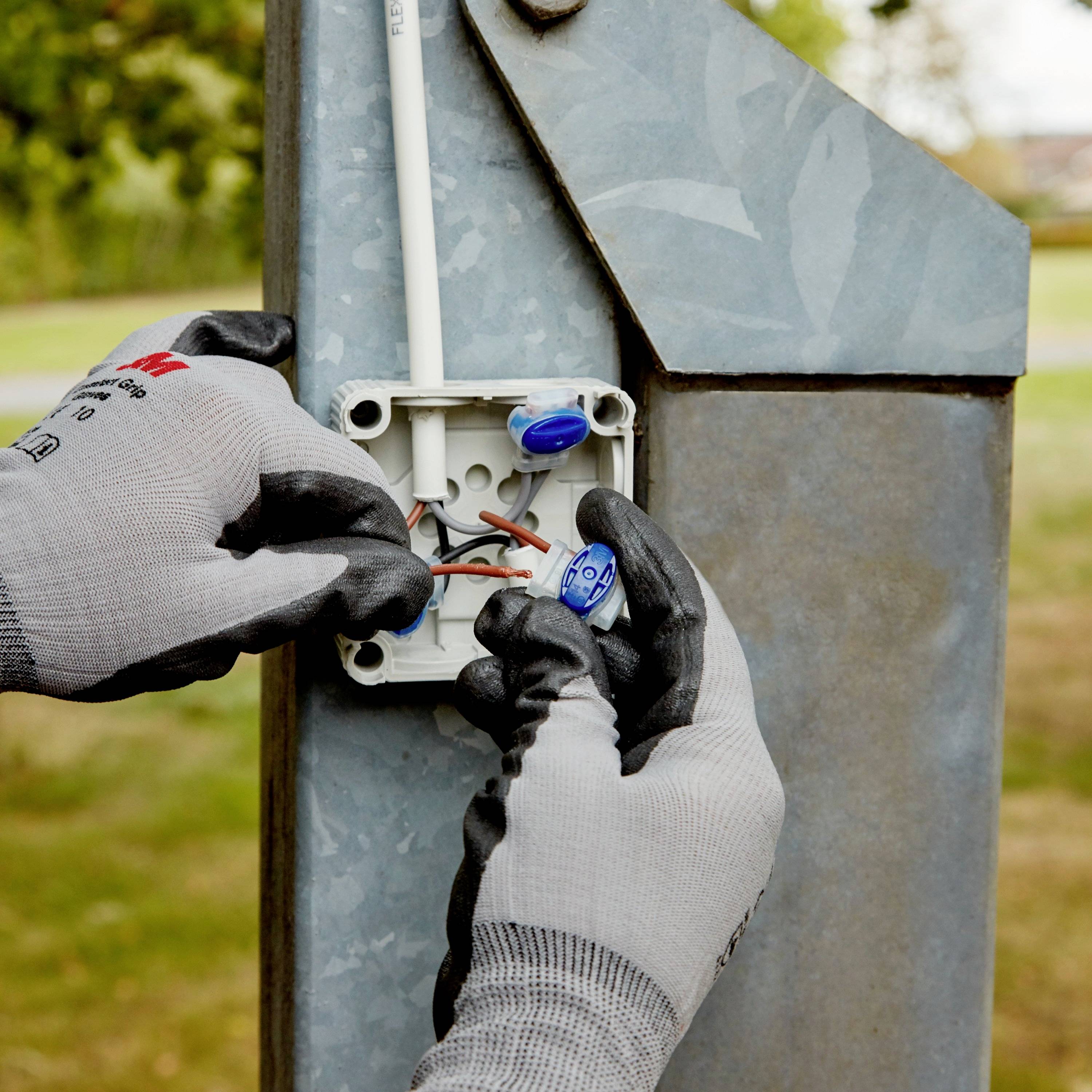 3M 314 Verbinder flexibel: 0.5-1.5mm² starr: 0.5-1.5mm² Polzahl: 3 50 St. Blau