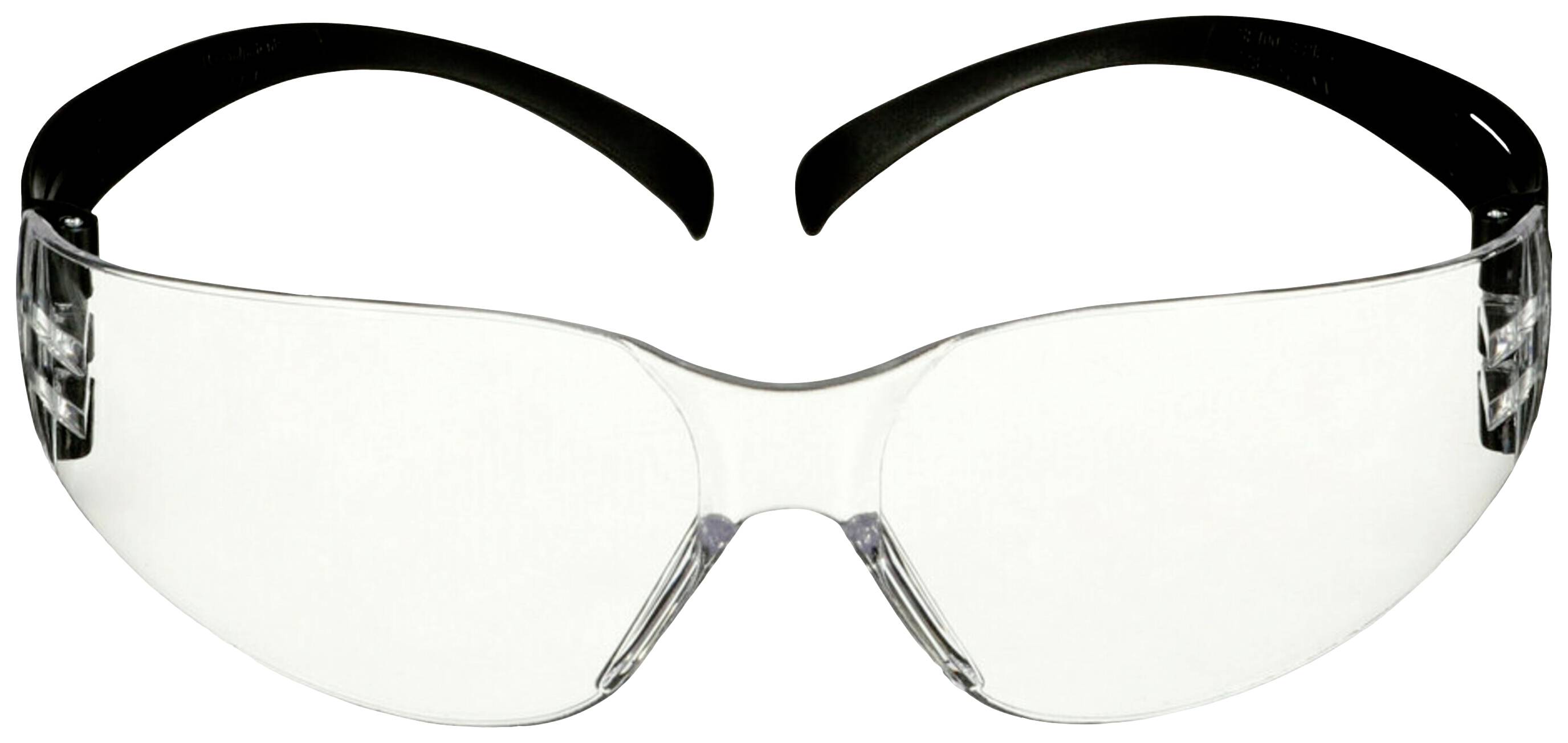 3M SF101AF-BLK Schutzbrille mit Antibeschlag-Schutz, mit Antikratz-Schutz Schwarz