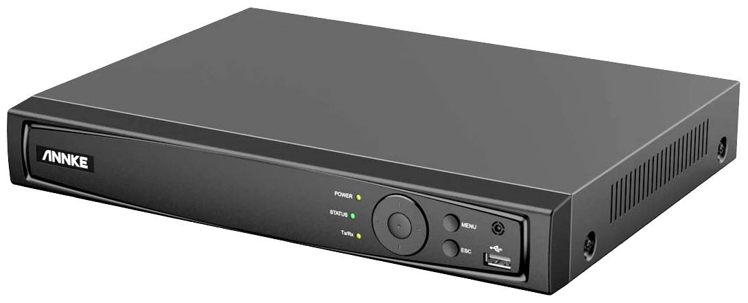 Annke N48PAW+I91DD*4+2T LAN IP-Überwachungskamera-Set 8-Kanal mit 4 Kameras 4096 x 3072 Pixel