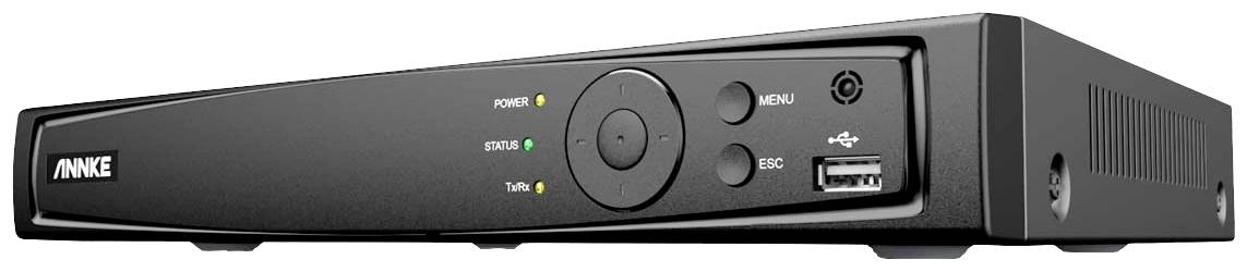 Annke N48PAW+I91DD*4+2T LAN IP-Überwachungskamera-Set 8-Kanal mit 4 Kameras 4096 x 3072 Pixel