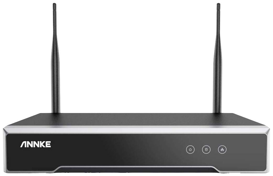 Annke N48WHS+I51CE*4 WLAN IP-Überwachungskamera-Set 8-Kanal mit 4 Kameras 2560 x 1920 Pixel