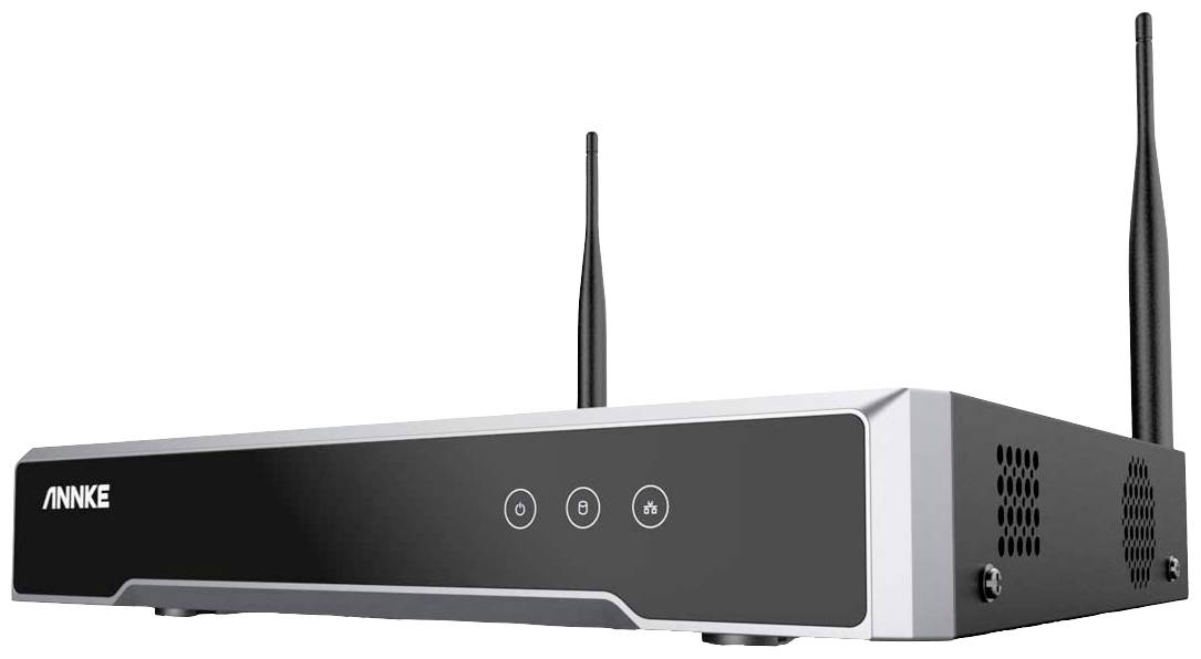 Annke N48WHS+I51CE*4 WLAN IP-Überwachungskamera-Set 8-Kanal mit 4 Kameras 2560 x 1920 Pixel
