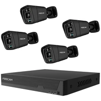Foscam FN9108E-B4-2T black LAN IP-Überwachungskamera-Set 8-Kanal mit 4 Kameras 3840 x 2160 Pixel Foscam FN9108E-B4-2T black LAN IP-Überwachungskamera-Set 8-Kanal mit 4 Kameras 3840 x 2160 Pixel
