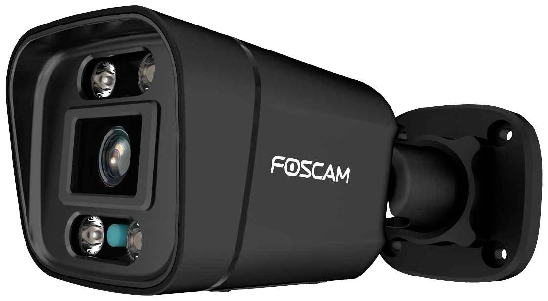 Foscam FN9108E-B4-2T black LAN IP-Überwachungskamera-Set 8-Kanal mit 4 Kameras 3840 x 2160 Pixel