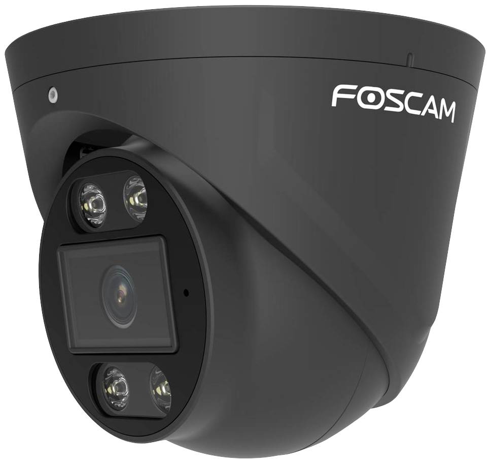 Foscam FN9108E-T4-2T black LAN IP-Überwachungskamera-Set 8-Kanal mit 4 Kameras 3840 x 2160 Pixel