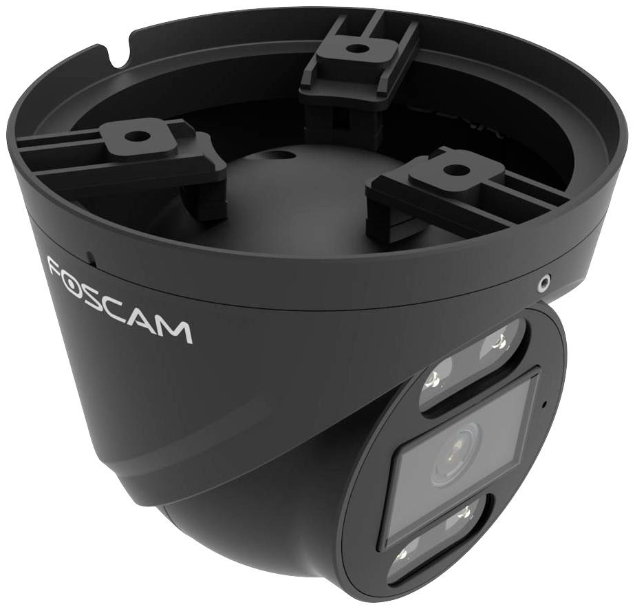 Foscam FNA108E-T4-2T black LAN IP-Überwachungskamera-Set 8-Kanal mit 4 Kameras 3840 x 2160 Pixel