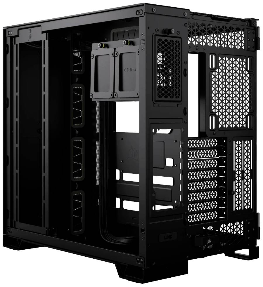 Corsair 6500D AIRFLOW Midi-Tower PC-Gehäuse Schwarz Seitenfenster