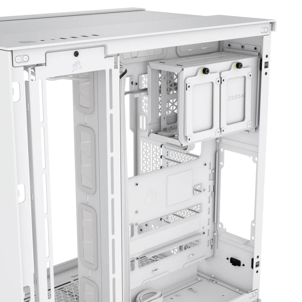 Corsair 6500X Midi-Tower PC-Gehäuse Weiß Seitenfenster