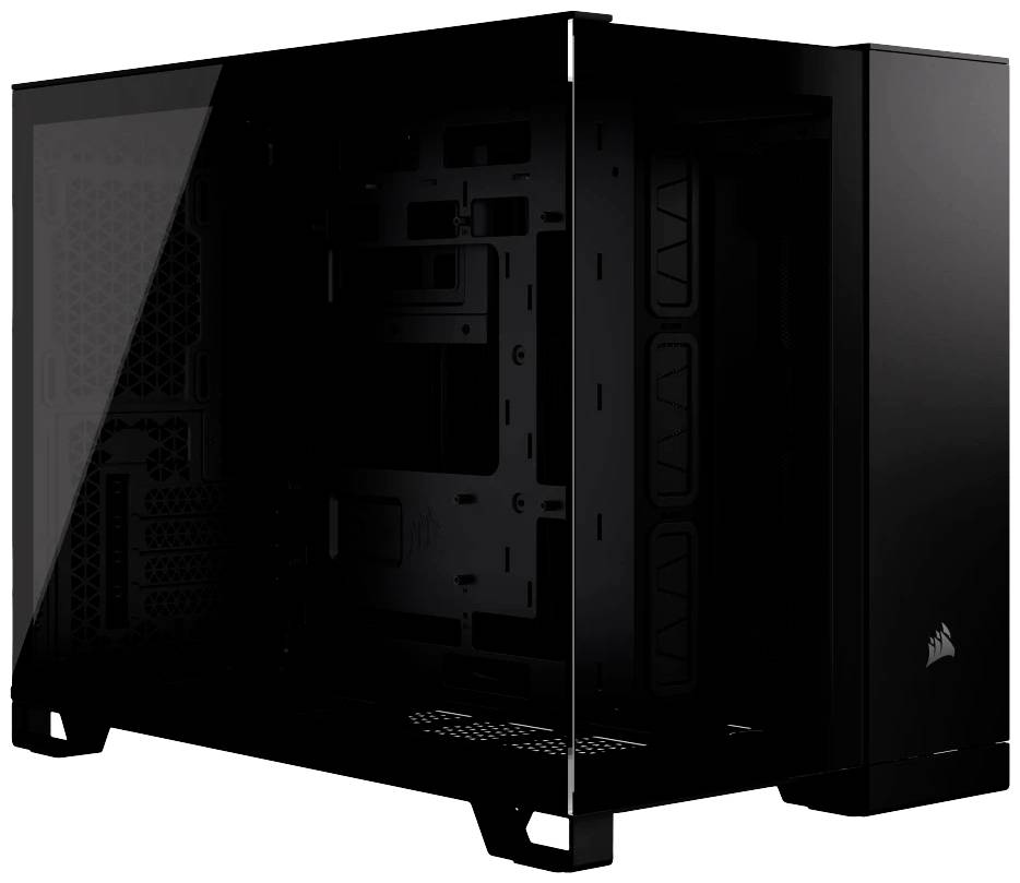 Corsair 2500D AIRFLOW Midi-Tower PC-Gehäuse Schwarz Seitenfenster