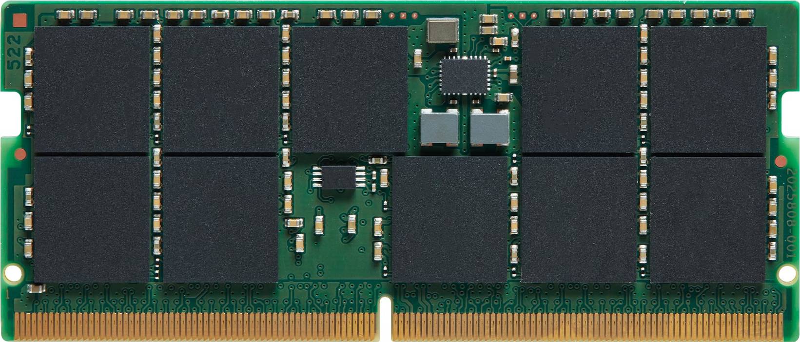 Kingston Server Premier Server-Arbeitsspeicher Retail DDR5 48 GB 1 x 48 GB ECC 5600 MHz 262pin SO-DIMM CL46 KSM56T46BD8KM-48HM