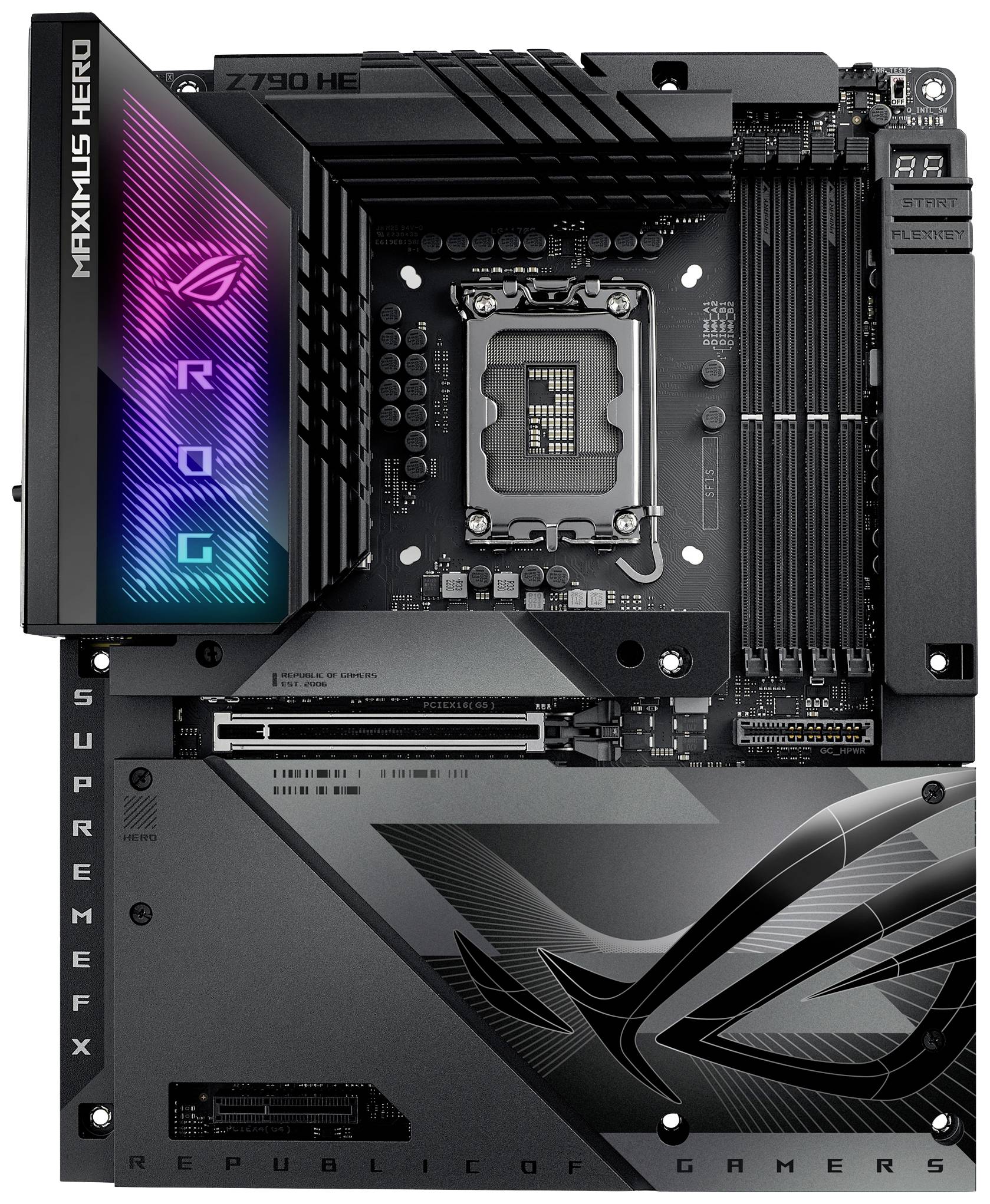 Asus ROG MAXIMUS Z790 HERO BTF Mainboard Sockel (PC) Intel® LGA 1700 Formfaktor (Details) ATX Mainboard-Chipsatz Intel® Z790