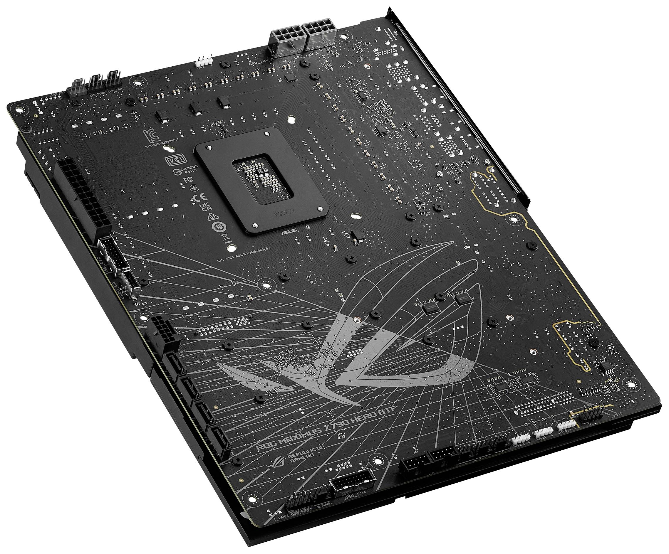 Asus ROG MAXIMUS Z790 HERO BTF Mainboard Sockel (PC) Intel® LGA 1700 Formfaktor (Details) ATX Mainboard-Chipsatz Intel® Z790