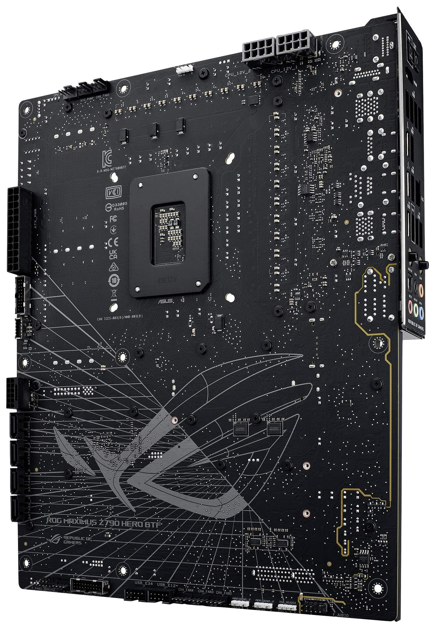 Asus ROG MAXIMUS Z790 HERO BTF Mainboard Sockel (PC) Intel® LGA 1700 Formfaktor (Details) ATX Mainboard-Chipsatz Intel® Z790