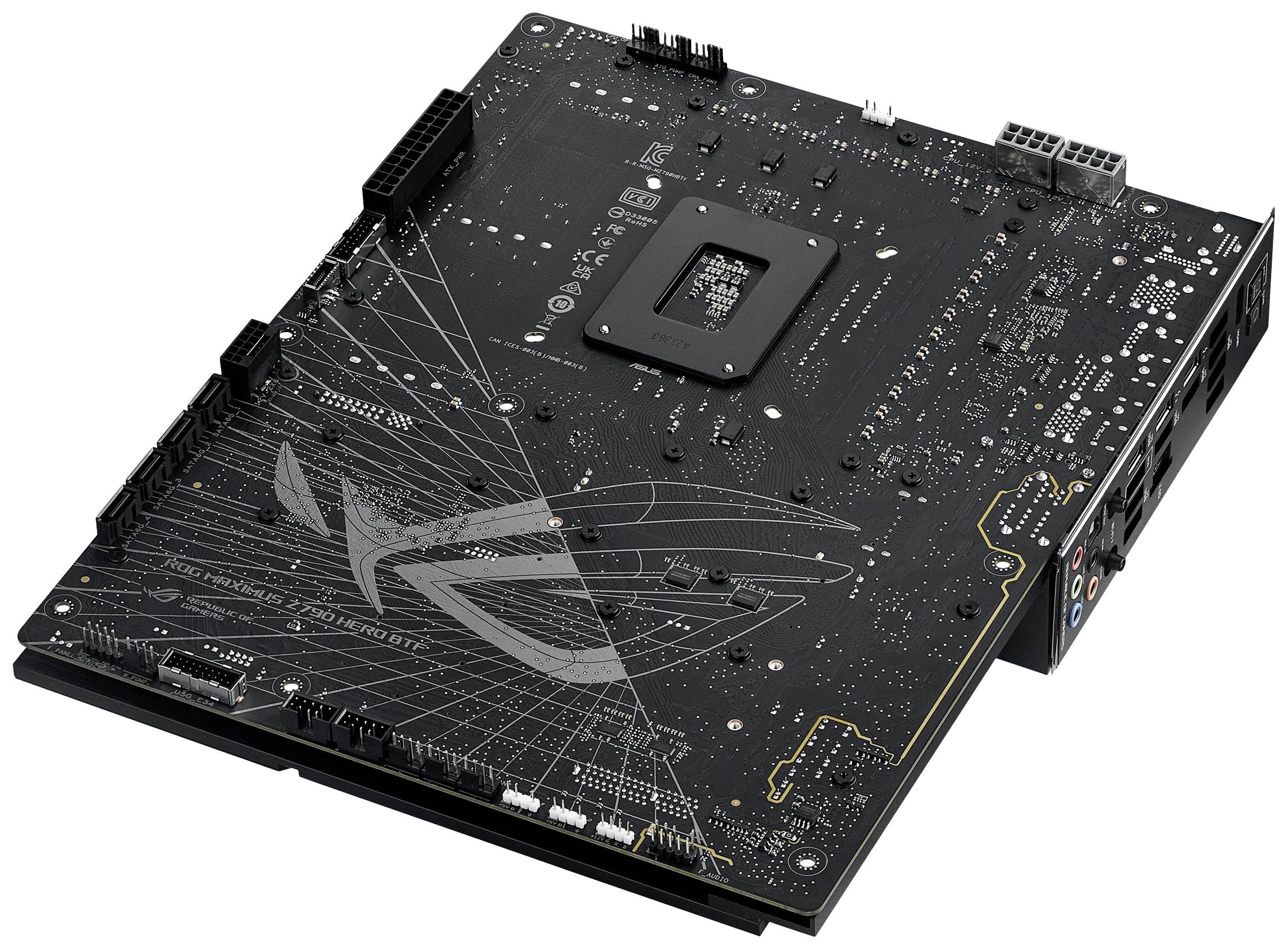 Asus ROG MAXIMUS Z790 HERO BTF Mainboard Sockel (PC) Intel® LGA 1700 Formfaktor (Details) ATX Mainboard-Chipsatz Intel® Z790