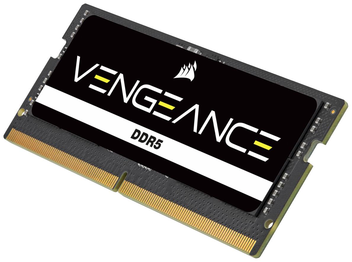 Corsair Vengeance Laptop-Arbeitsspeicher Modul Retail DDR5 16 GB 1 x 16 GB on-die ECC 5200 MHz 262pin SO-DIMM CMSX16GX5M1A5200C44