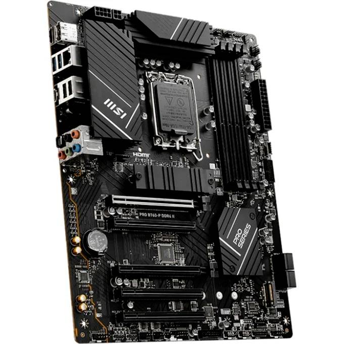 MSI PRO B760-P II Mainboard Sockel (PC) Intel® LGA 1700 Formfaktor (Details) ATX Mainboard-Chipsatz Intel® B760