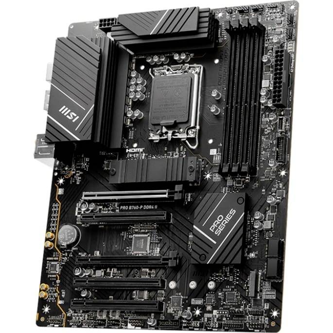 MSI PRO B760-P II Mainboard Sockel (PC) Intel® LGA 1700 Formfaktor (Details) ATX Mainboard-Chipsatz Intel® B760