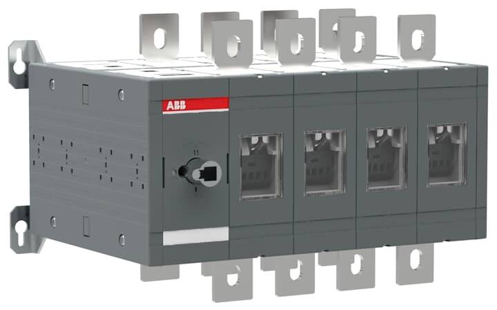 ABB OT800E04C Lastumschalter 800A 1000V Schwarz 1St.