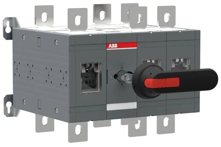 ABB OT800E12CP Lastumschalter 800A 1000V Schwarz 1St.