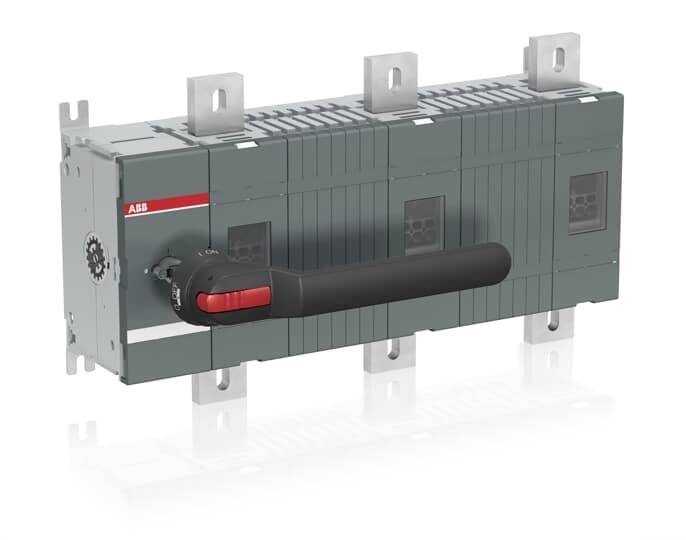 ABB OT1000E03W8P Lasttrennschalter 1000A 1000V Schwarz 1St.