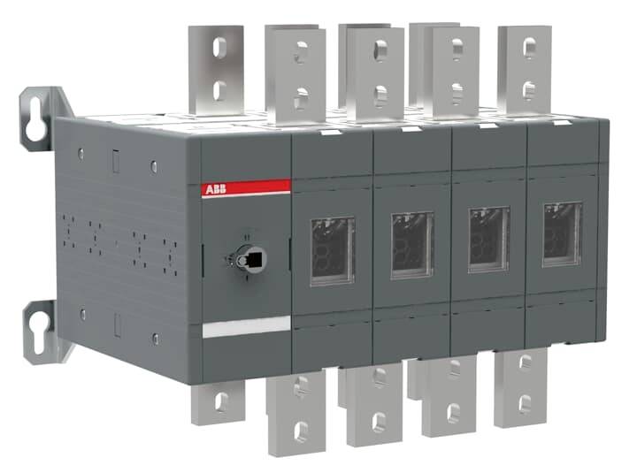 ABB OT1600E04C Lastumschalter 1600A 1000V Schwarz 1St.