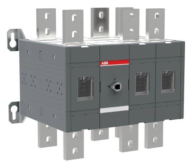 ABB OT1600E12C Lastumschalter 1600A 1000V Schwarz 1St.