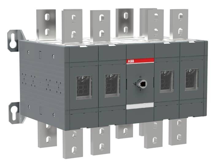 ABB OT1600E22C Lastumschalter 1600A 1000V Schwarz 1St.