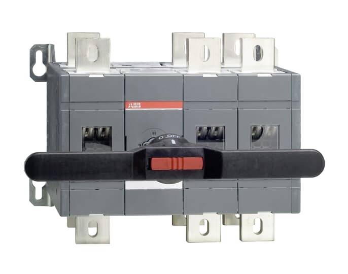 ABB OT1250E12CP Lastumschalter 1250A 1000V Schwarz 1St.