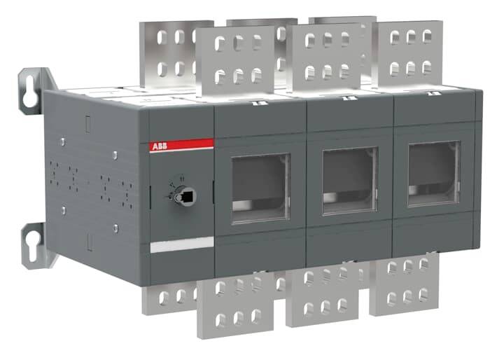 ABB OT2500E03C Lastumschalter 2500A 1000V Schwarz 1St.