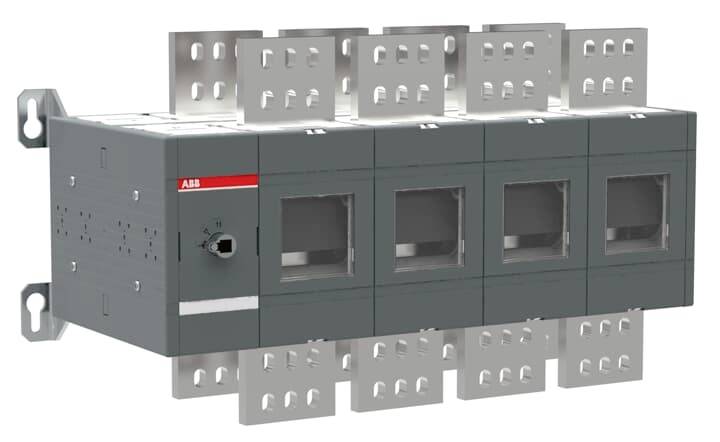 ABB OT2500E04C Lastumschalter 2500A 1000V Schwarz 1St.