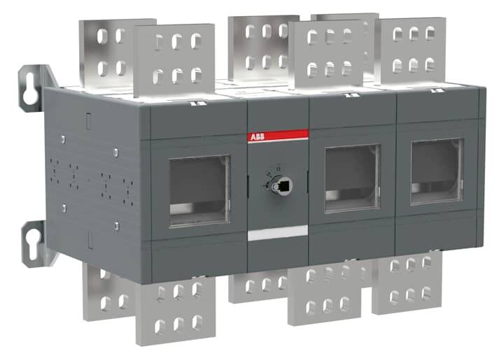ABB OT2500E12C Lastumschalter 2500A 1000V Schwarz 1St.
