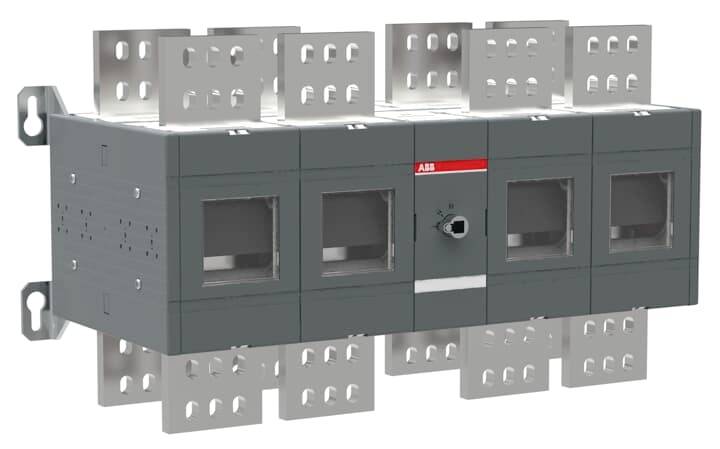 ABB OT2500E22C Lastumschalter 2500A 1000V Schwarz 1St.
