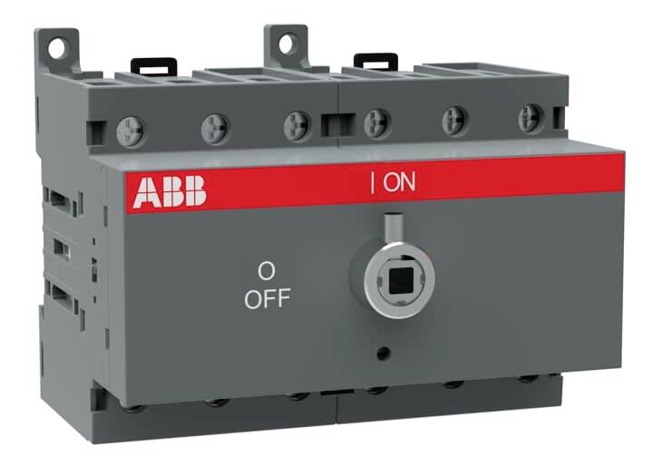 ABB OT63F6 Lasttrennschalter 63A 750V Schwarz 1St.