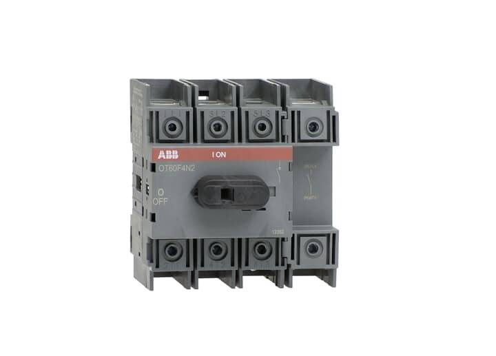ABB OT60F4N2 Lasttrennschalter 60A 750V Schwarz 1St.