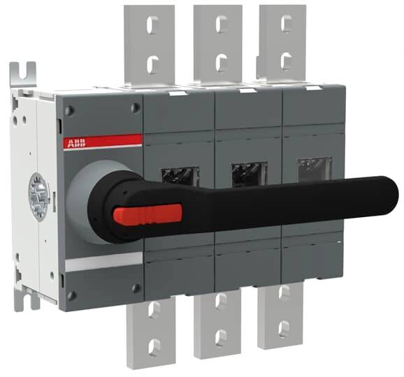 ABB OT1600E03K Lasttrennschalter 1600A 1000V Schwarz 1St.