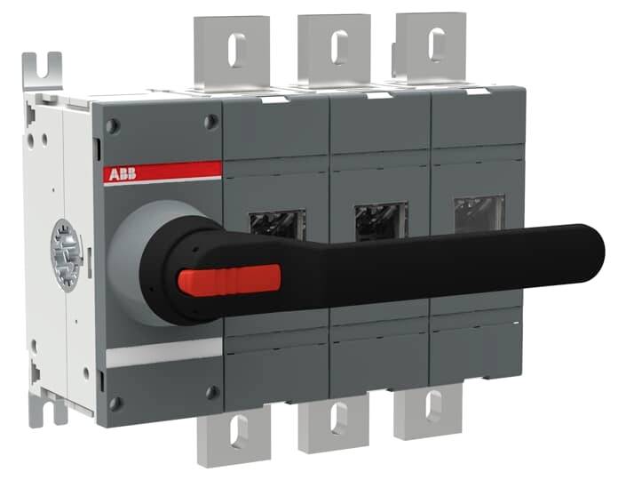 ABB OT1250E03K Lasttrennschalter 1250A 1000V Schwarz 1St.