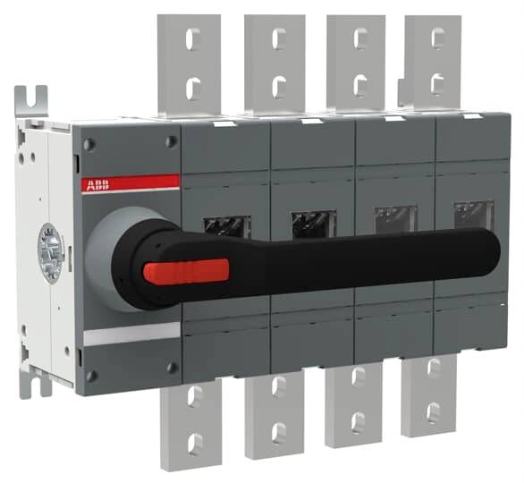 ABB OT1600E04K Lasttrennschalter 1600A 1000V Schwarz 1St.