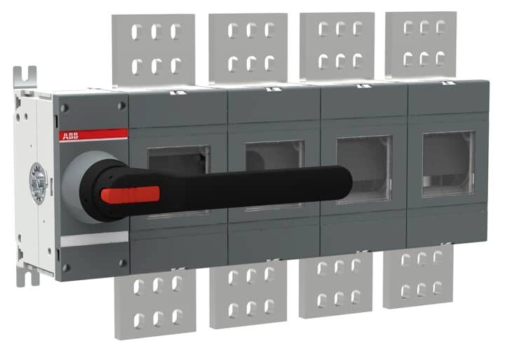 ABB OT2000E04K Lasttrennschalter 2000A 1000V Schwarz 1St.