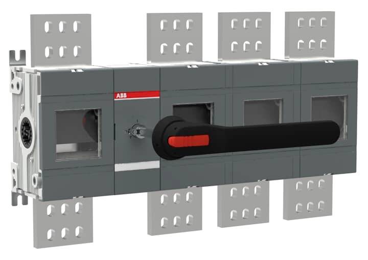 ABB OT2500E13W4P Lasttrennschalter 2500A 1000V Schwarz 1St.