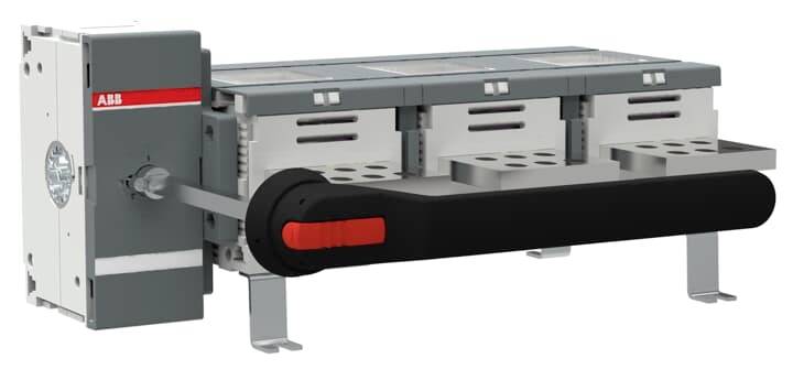 ABB OT2500EM03W4P Lasttrennschalter 1000V Schwarz 1St.