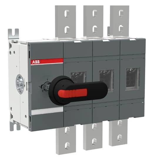 ABB OT1600EP03P Lasttrennschalter 1600A 1000V Schwarz 1St.