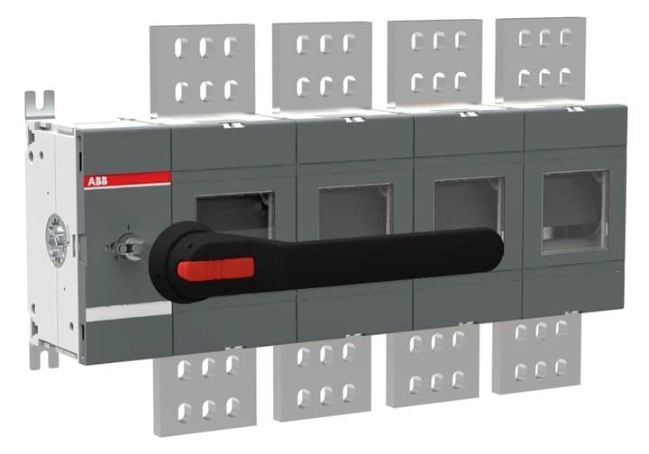 ABB OT2000EP04P Lasttrennschalter 1000V Schwarz 1St.