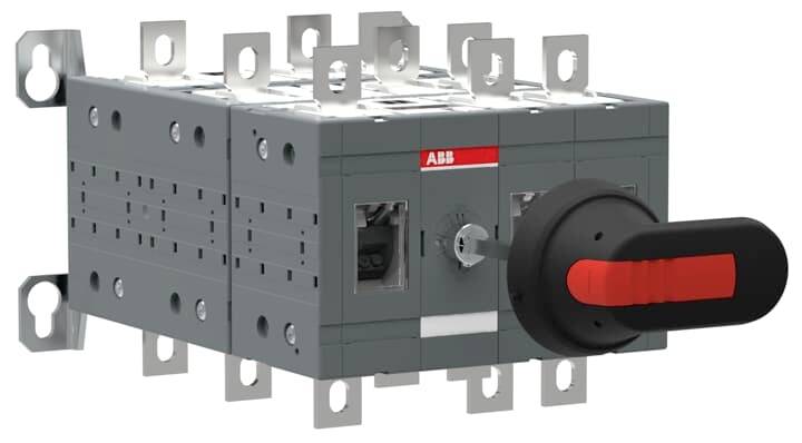 ABB OT200E12YP Bypass-Schalter 200A 1000V Schwarz 1St.