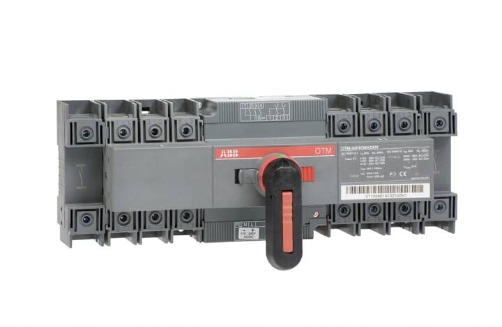 ABB OTM80F4CMA24D Lastumschalter 80A 800V Schwarz 1St.